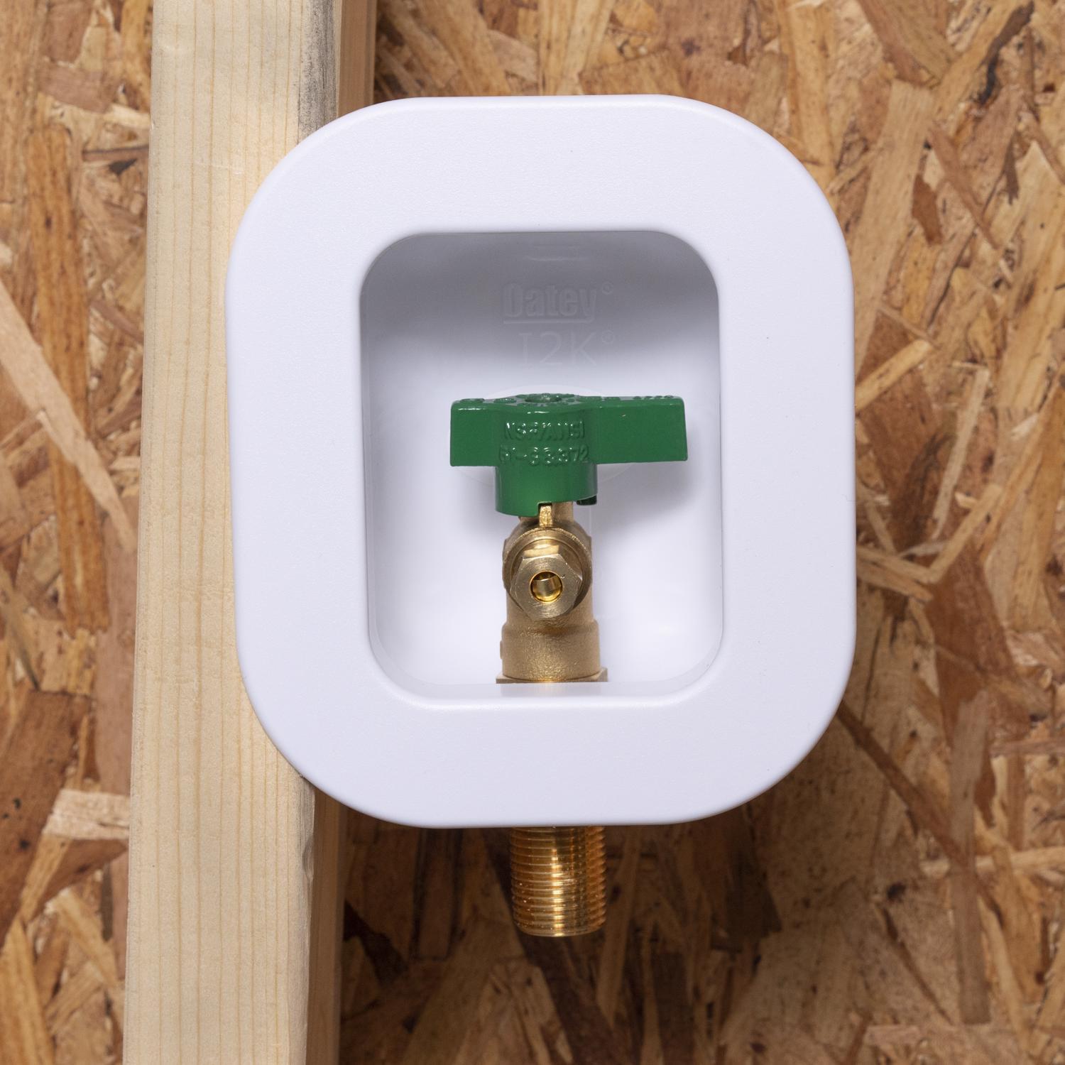 Oatey 1 in. D Ice Maker Outlet Box
