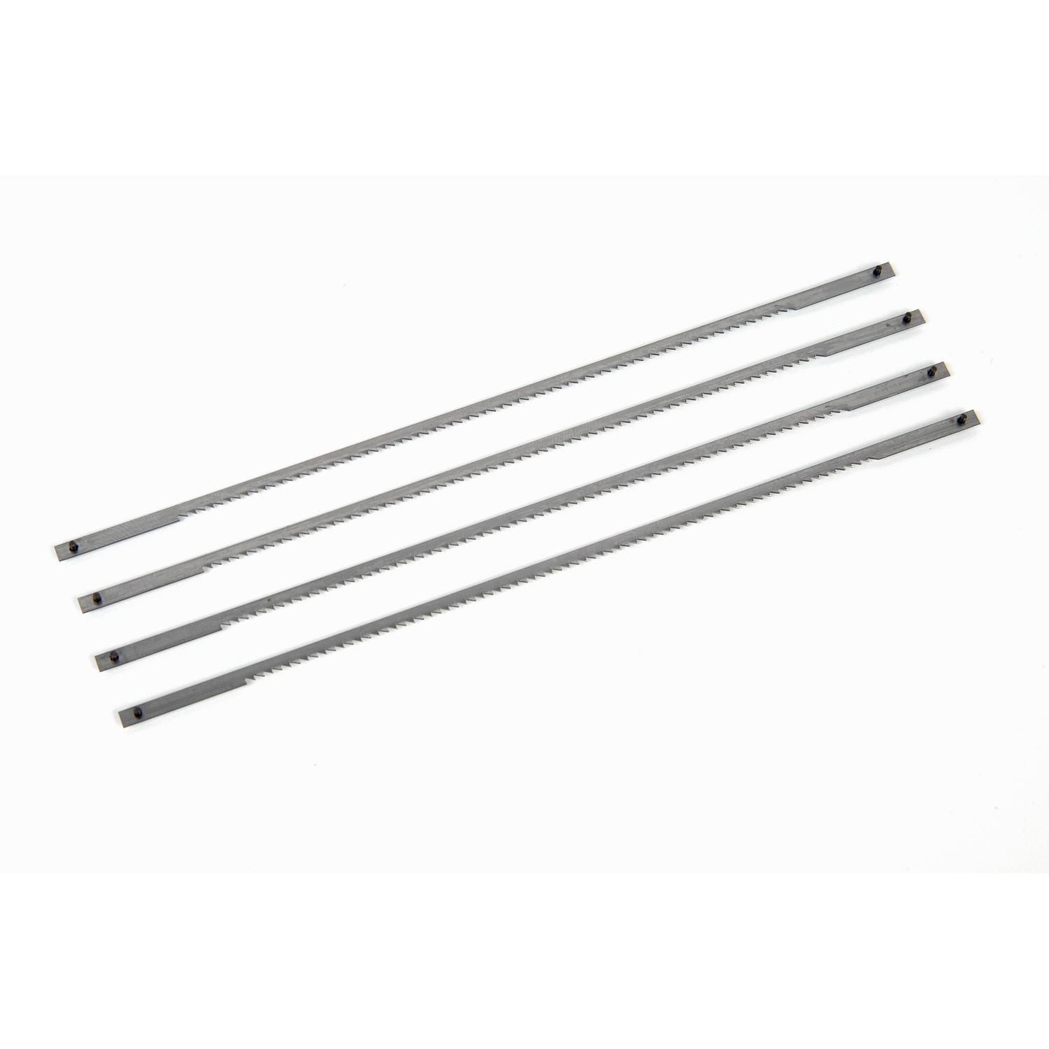 STANLEY 6-1/2 in. High Carbon Steel Coping Saw Blade 15 TPI 4 pk