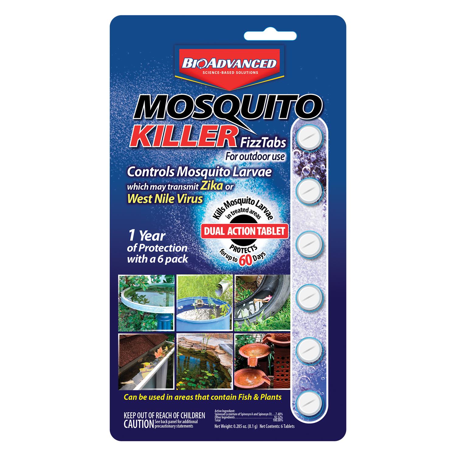 Bioadvanced Mosquito Killer Tablets 6 Pack