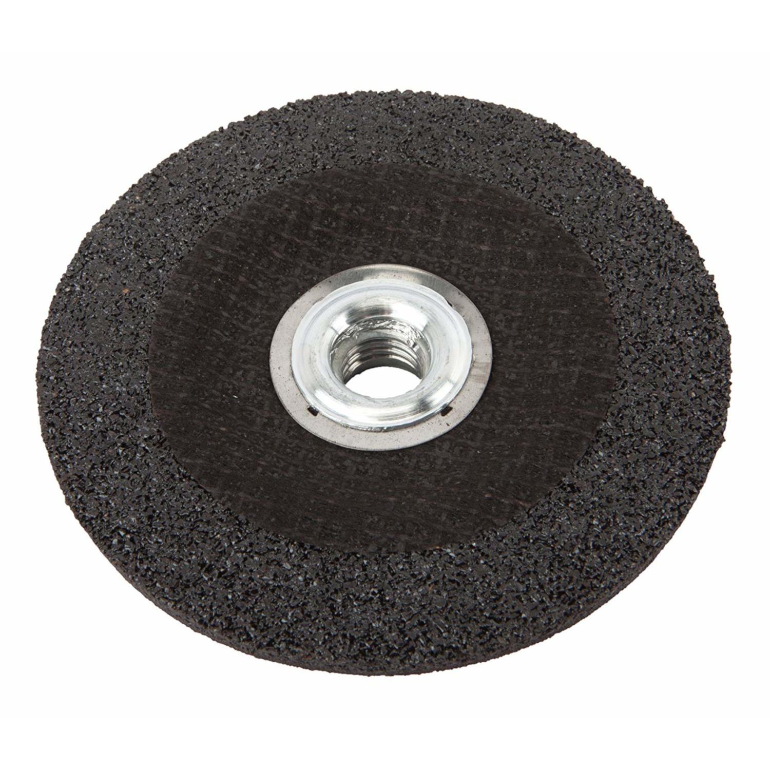 Forney 4-1/2 in. D X 5/8 in. in. X 1/4 in. thick Metal Grinding Wheel 1 pc
