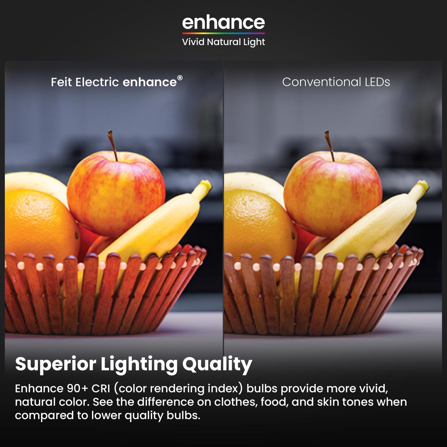Feit T10 E26 (Medium) Filament LED Bulb Warm White 40 Watt Equivalence 1 pk