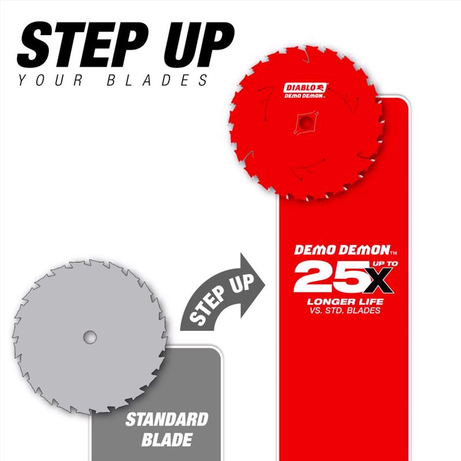Diablo Steel Demon 12 in. D X 1 in. Cermet Metal Saw Blade 60 teeth 1 pk