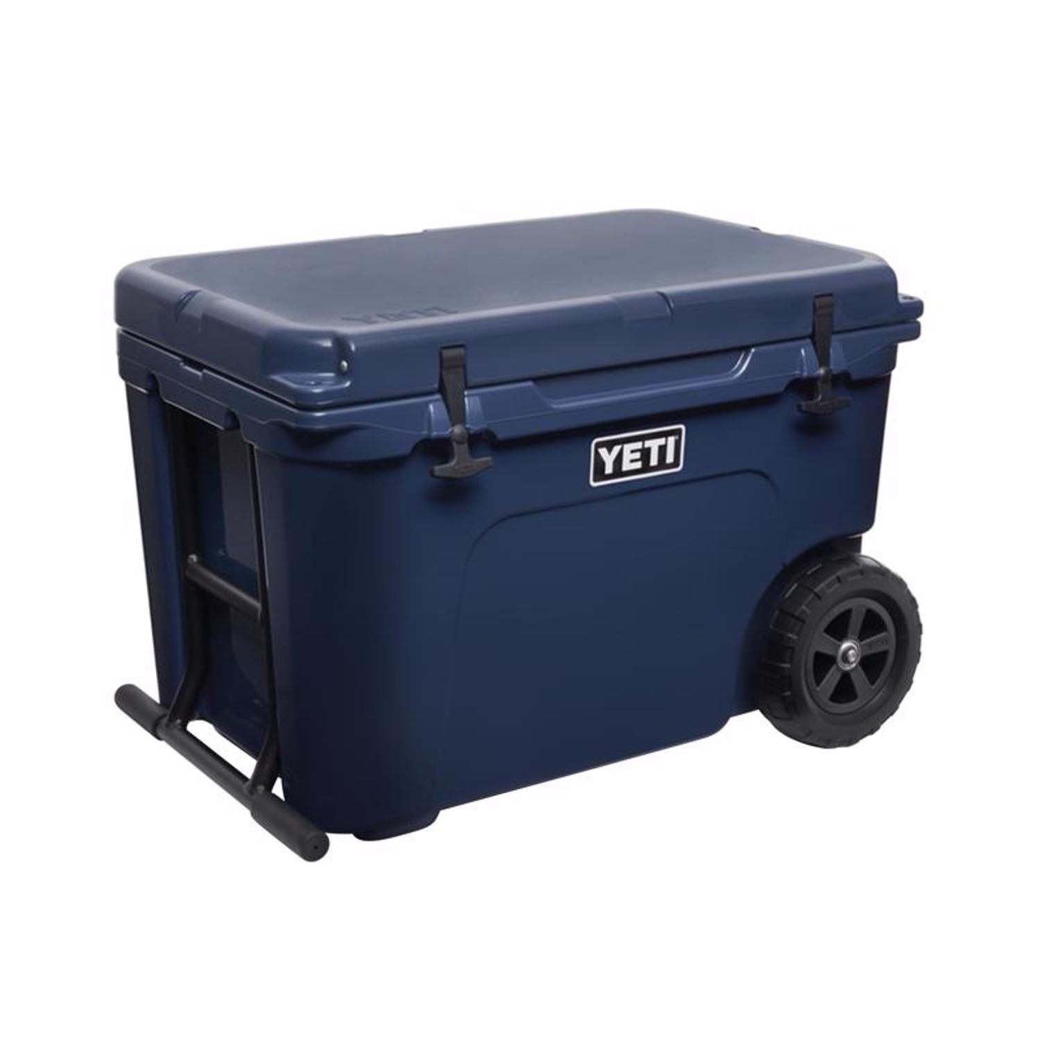 YETI Tundra Haul Navy 50 qt Roller Cooler