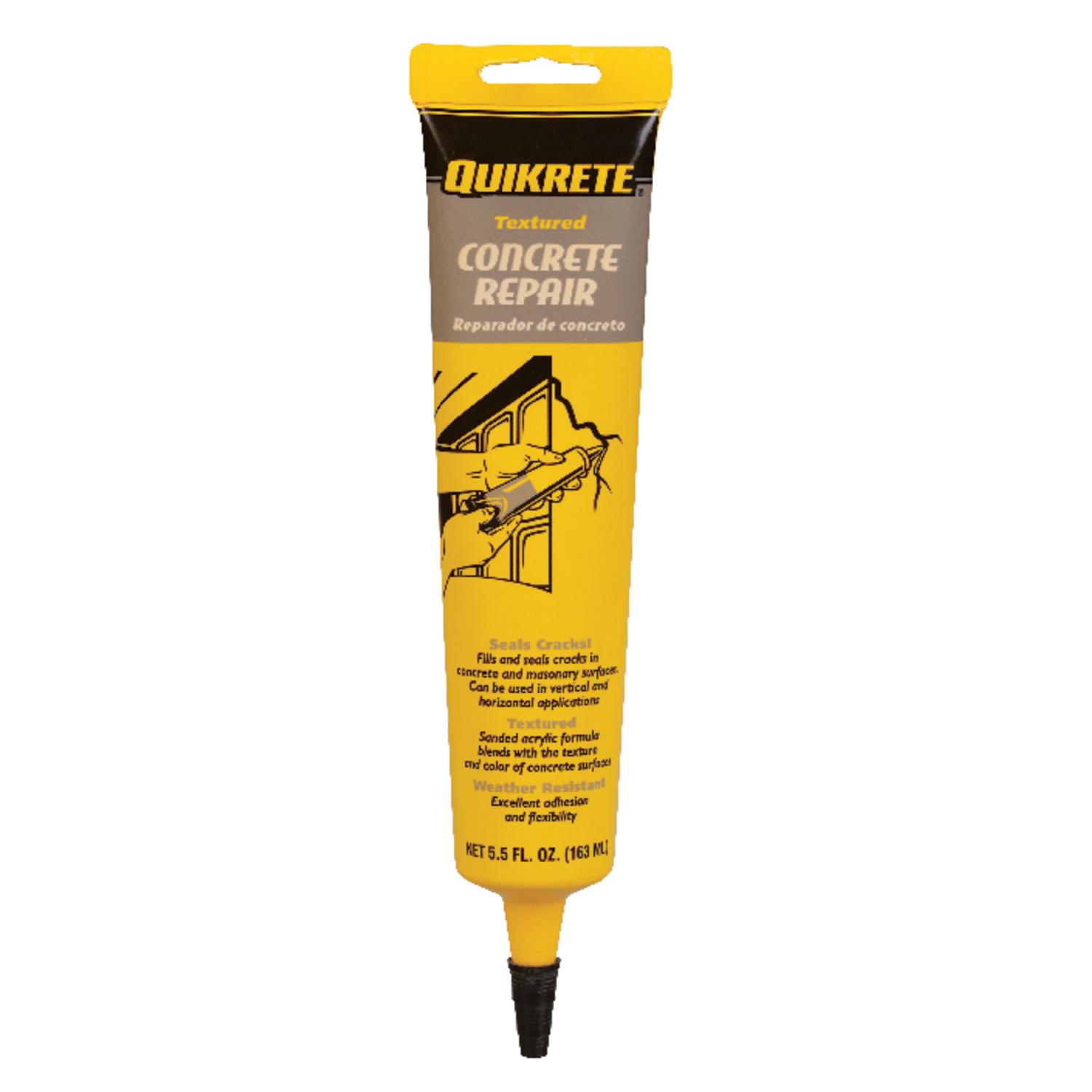 Quikrete Textured Concrete Repair 5.5 oz Gray