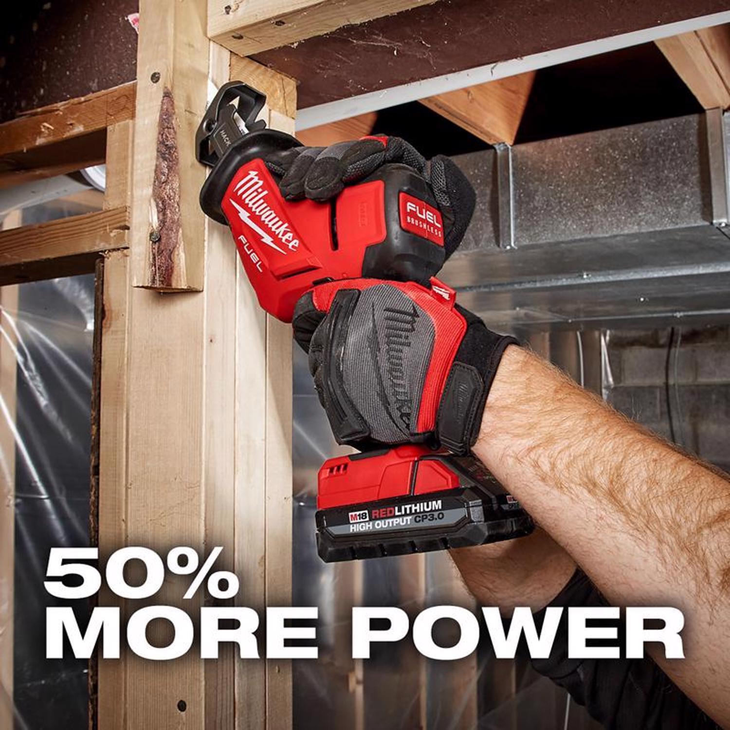 Milwaukee M18 RedLithium CP3.0 3 Ah Lithium-Ion High Output Battery Pack 2 pc