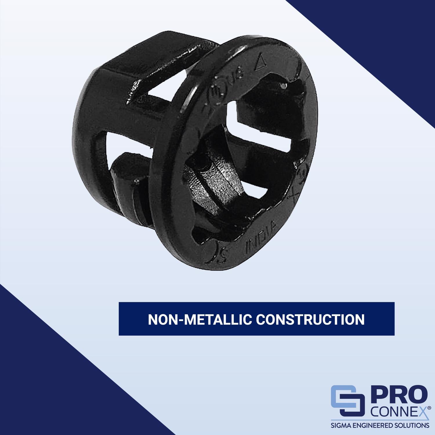 Sigma Engineered Solutions ProConnex NM Cable Cable Connector 1/2 in. D 100 pk