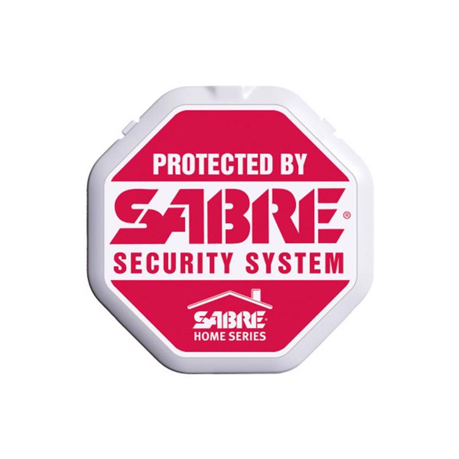 Sabre White Plastic Alarm