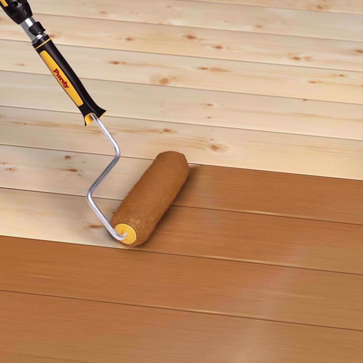 Thompson's WaterSeal Solid Desert Tan Water-Based Acrylic/Alkyd/Urethane Waterproofing Wood Stain an