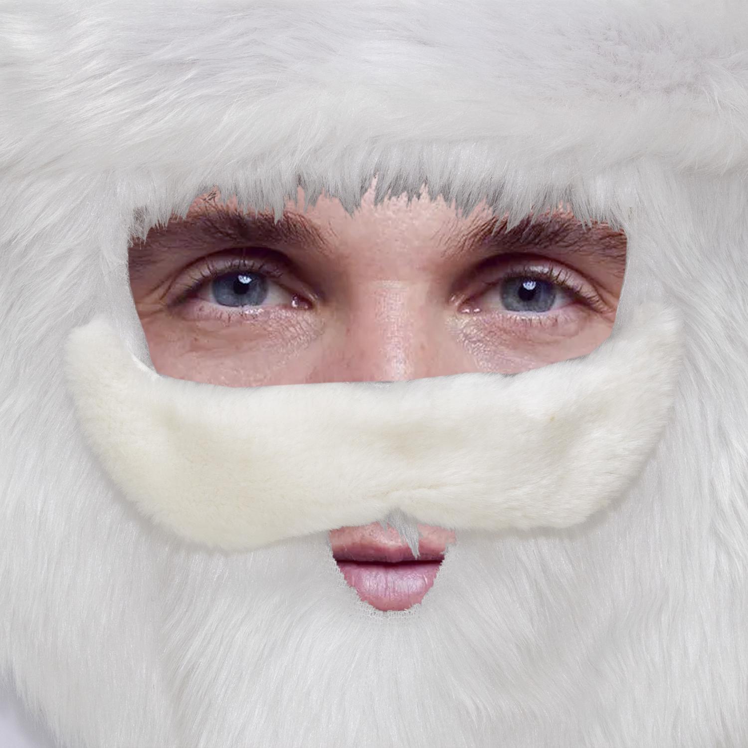 Dyno Red/White Bearded Santa Indoor Christmas Decor 26 in.