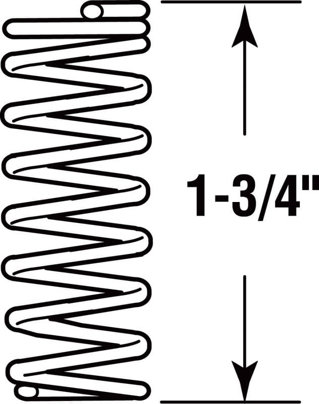 Prime-Line 1-3/4 in. L X 7/32 in. D Compression Spring 4 pk