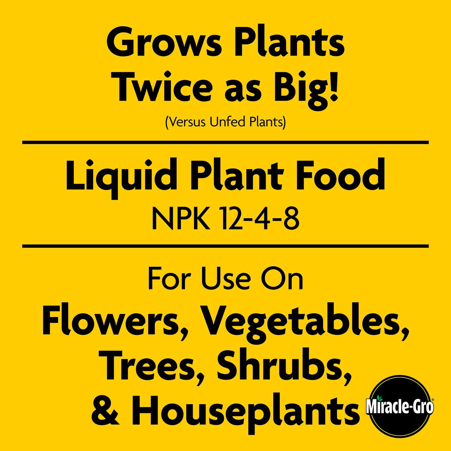 Miracle-Gro LiquaFeed Liquid Plant Food 16 oz