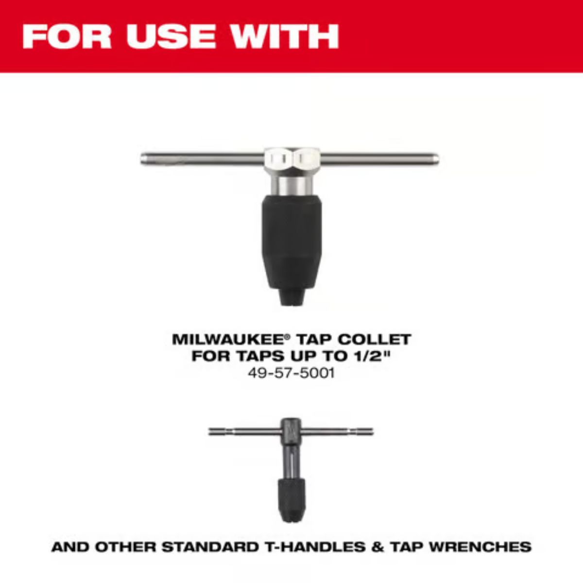 Milwaukee SAE 1/8-27 NPT Straight Flute Taper Tap