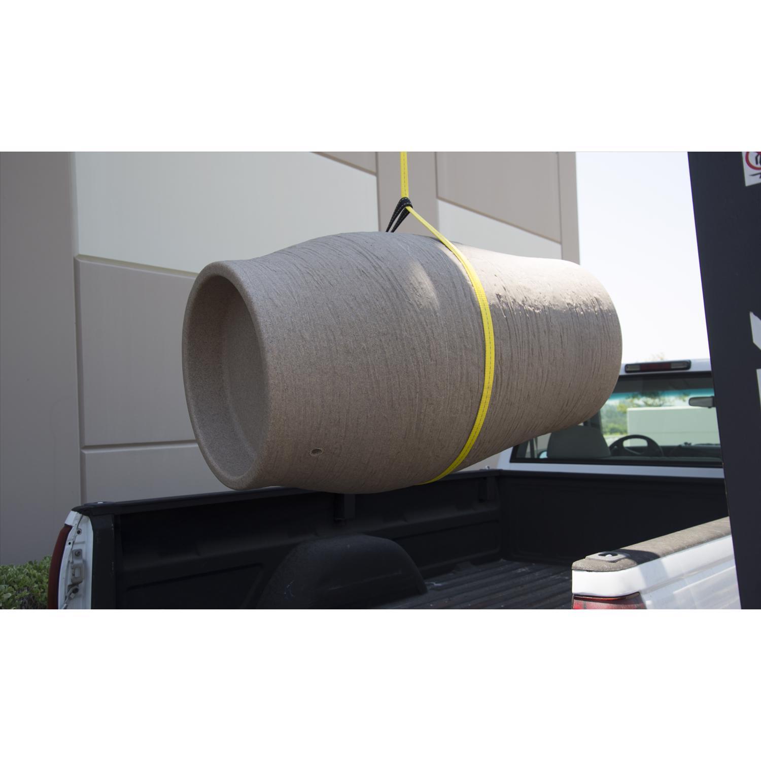 Keeper 2 in. W X 6 ft. L Black/Yellow Lifting Sling 6200 lb 1 pk