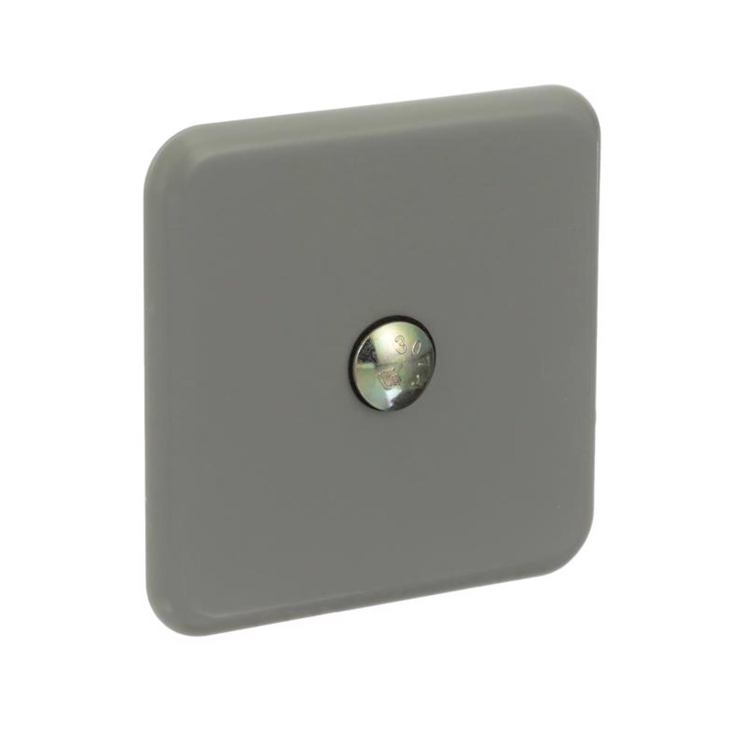Eaton Bolt-On Small in. Hub Closure Plate For Meter Socket