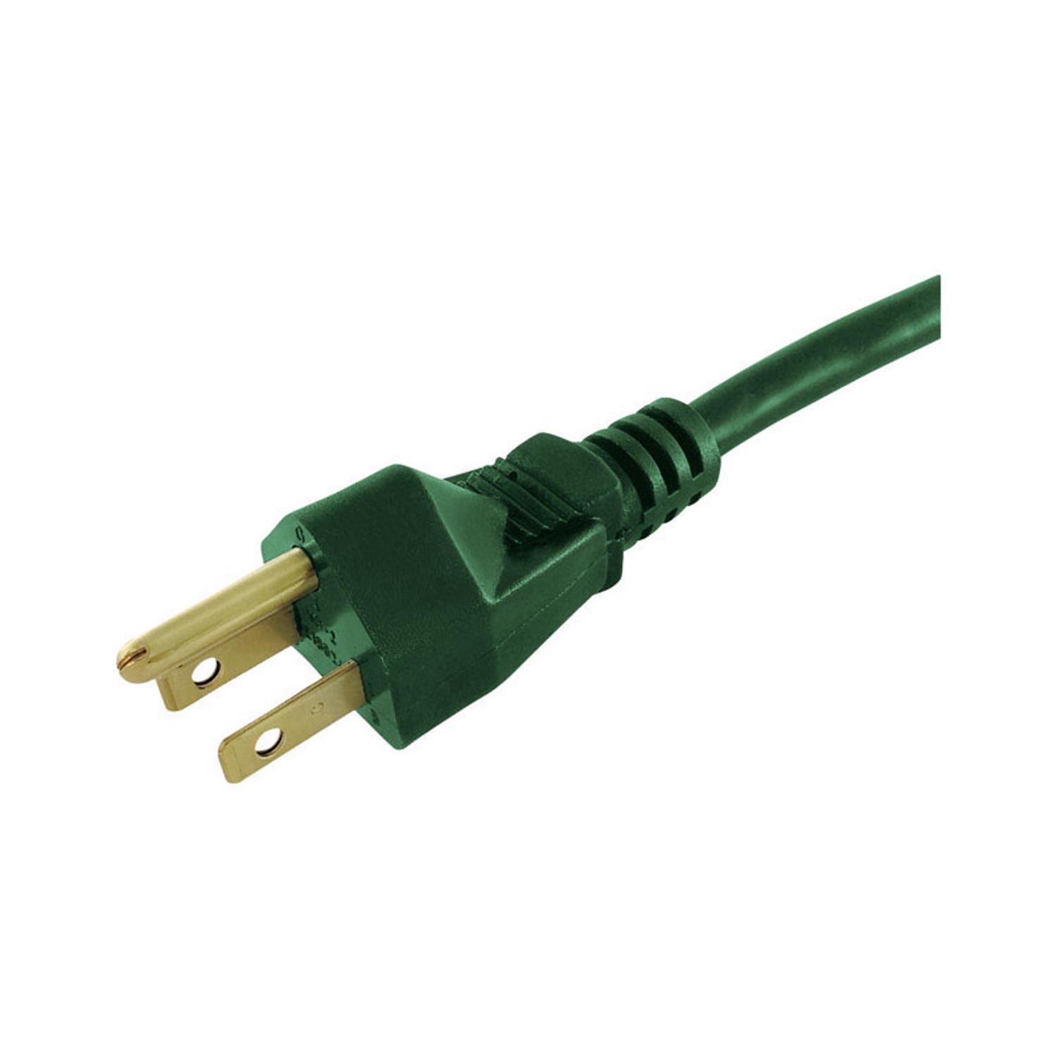 Ace Indoor 40 ft. L Green Extension Cord 16/3 SJTW