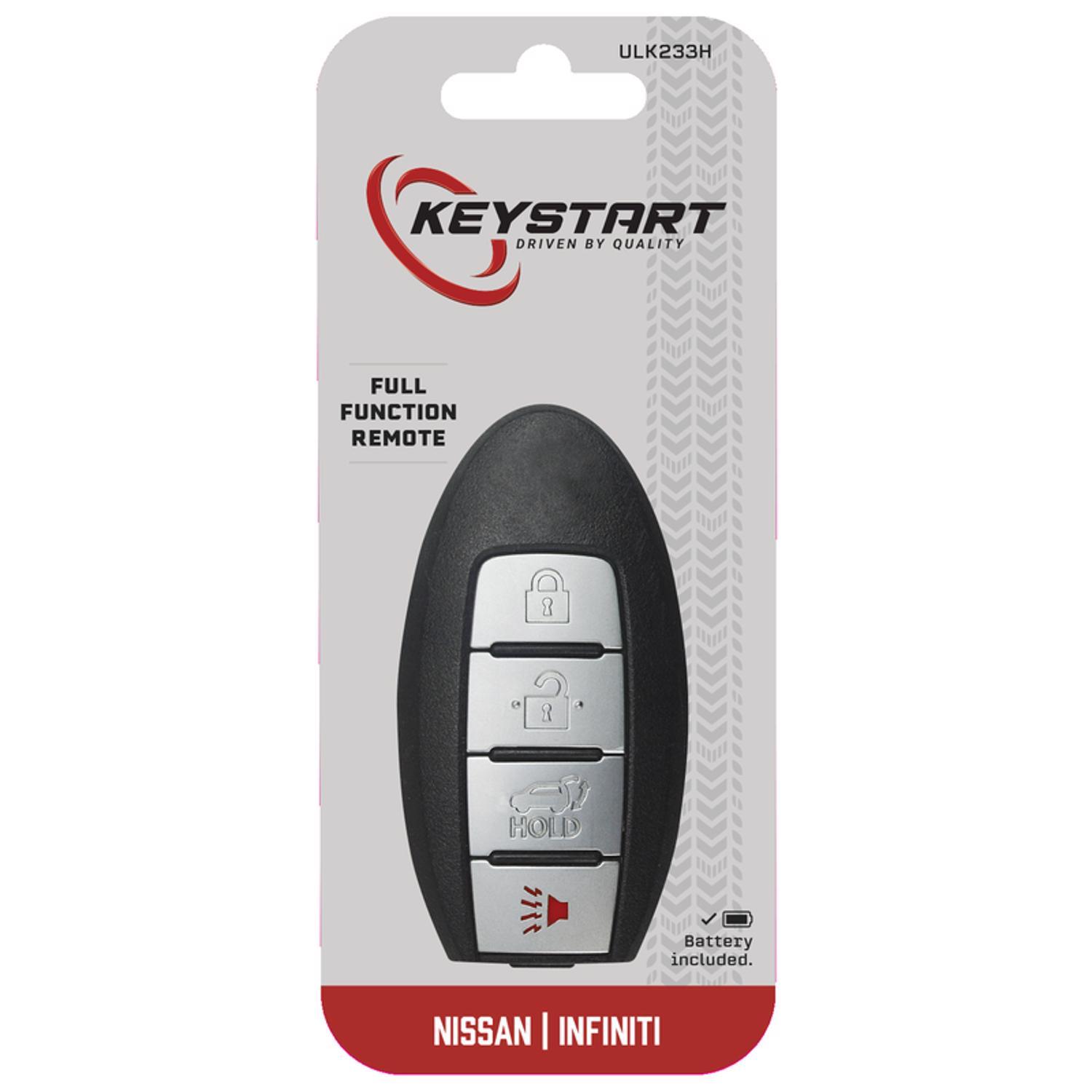 KeyStart ULK233 Advanced Security Automotive Smart Key For Nissan