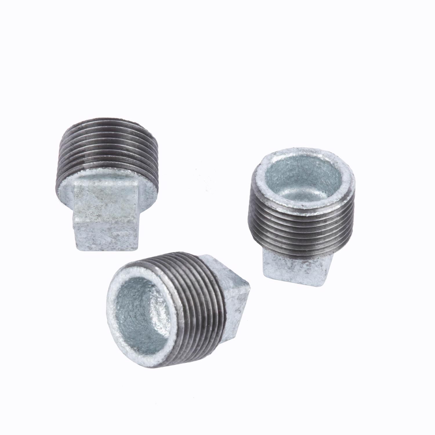 STZ Industries 1 in. MIP each Galvanized Malleable Iron Plug