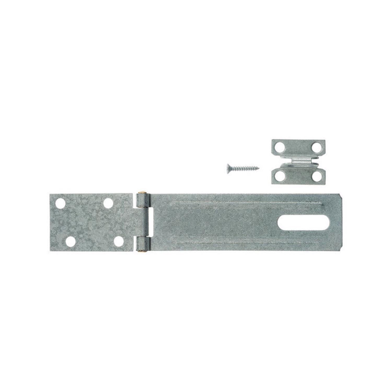 Ace Galvanized Steel 6 in. L Fixed Staple Safety Hasp 1 pk