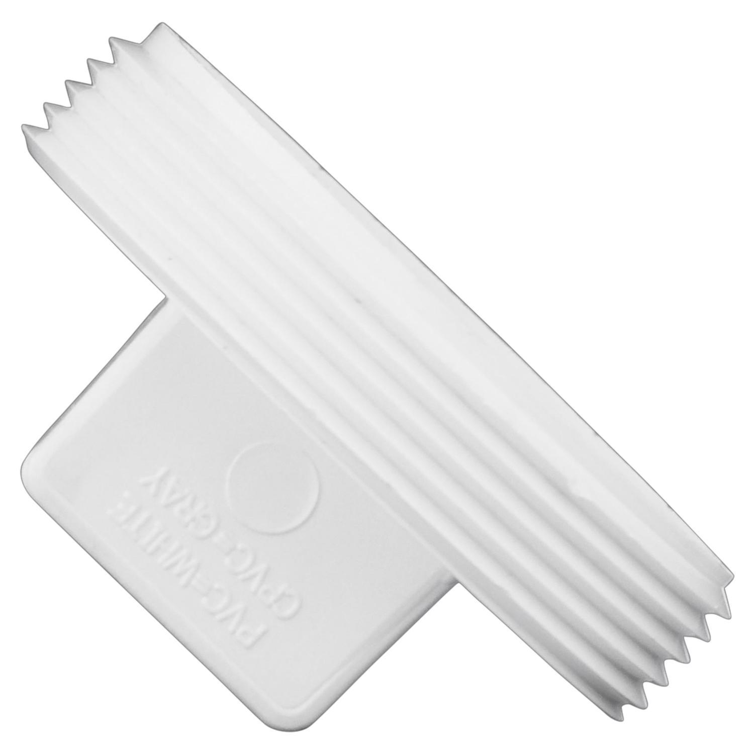 Charlotte Pipe Schedule 40 1-1/2 in. MPT X 1-1/2 in. D MPT PVC Clean-Out Plug 1 pk