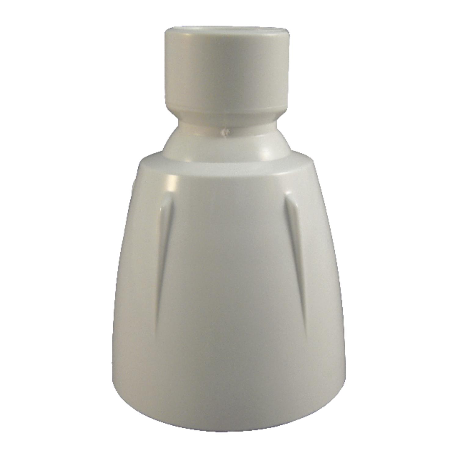 Ace White Plastic 6 settings Showerhead 2.5 gpm