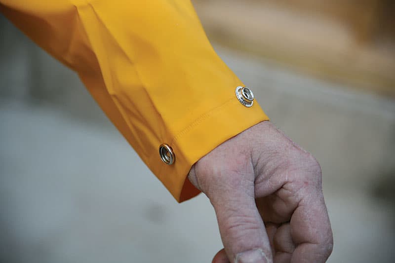Boulder Creek Yellow PVC-Coated Rayon Three Piece Rain Suit Medium 35 mil