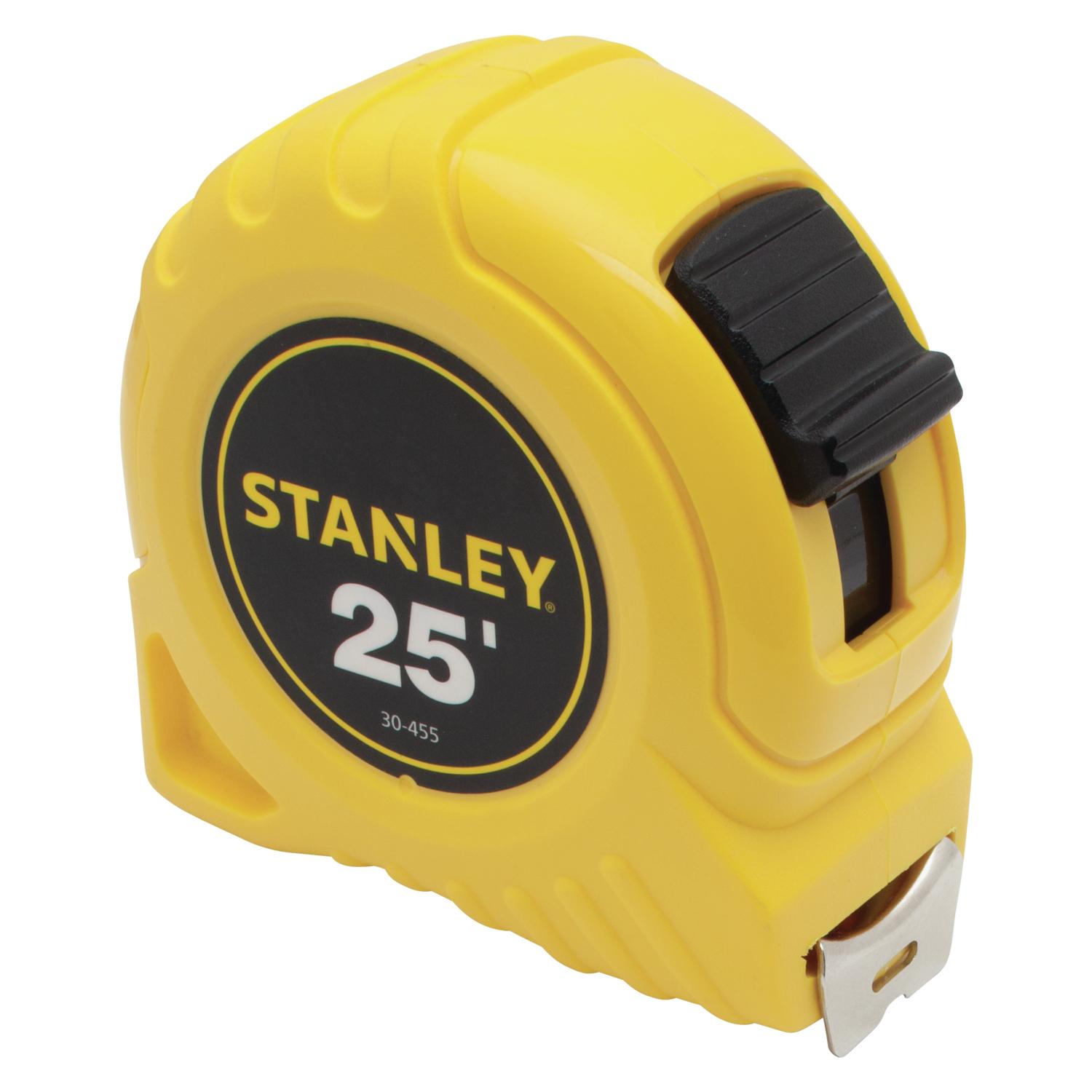 STANLEY 25 ft. L X 1 in. W Compact Tape Measure 1 pk
