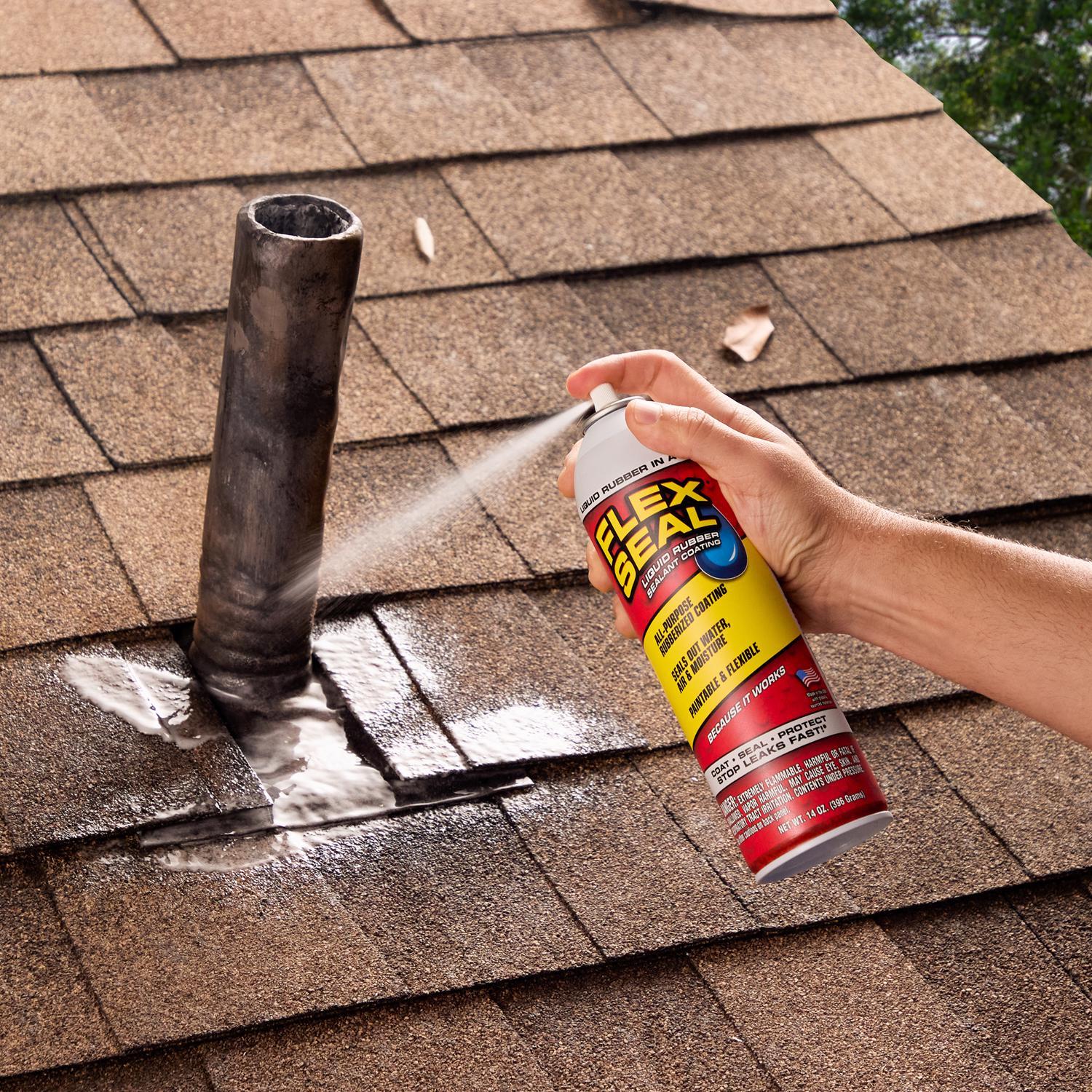 Flex Seal Family of Products Flex Seal Brown Rubber Spray Sealant 14 oz