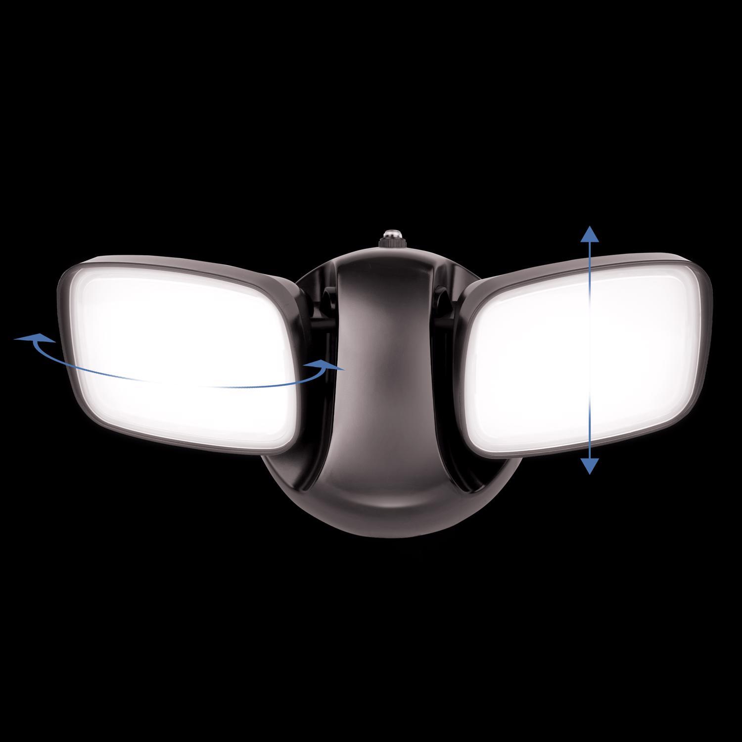 Feit LED Dusk to Dawn Hardwired LED Bronze Security Floodlight