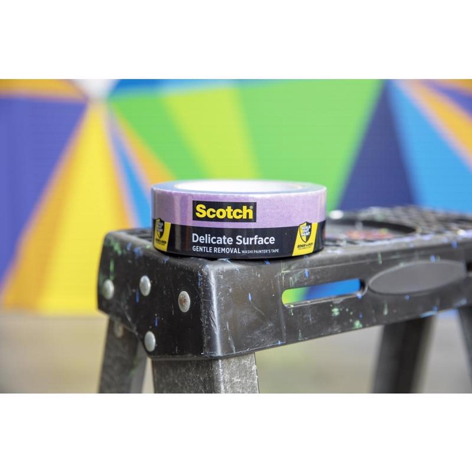 Scotch 0.94 in. W X 60 yd L Purple Medium Strength Painter's Tape 1 pk