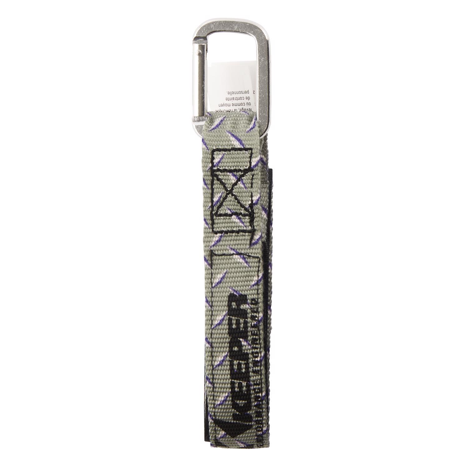 Keeper Wrap-It-Up 1 in. W X 6 in. L Gray Bundling Strap 0 lb 1 pk