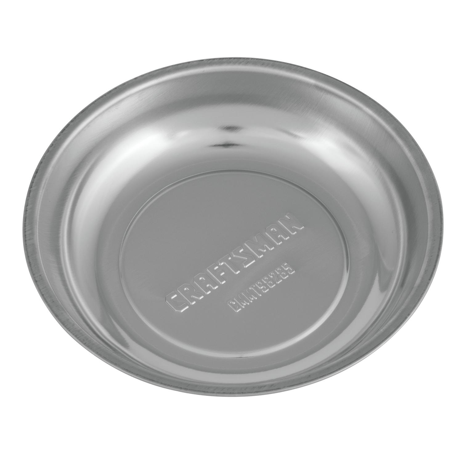 CRAFTSMAN 6 in. L X 6 in. W Silver Magnetic Bowl 1 pk