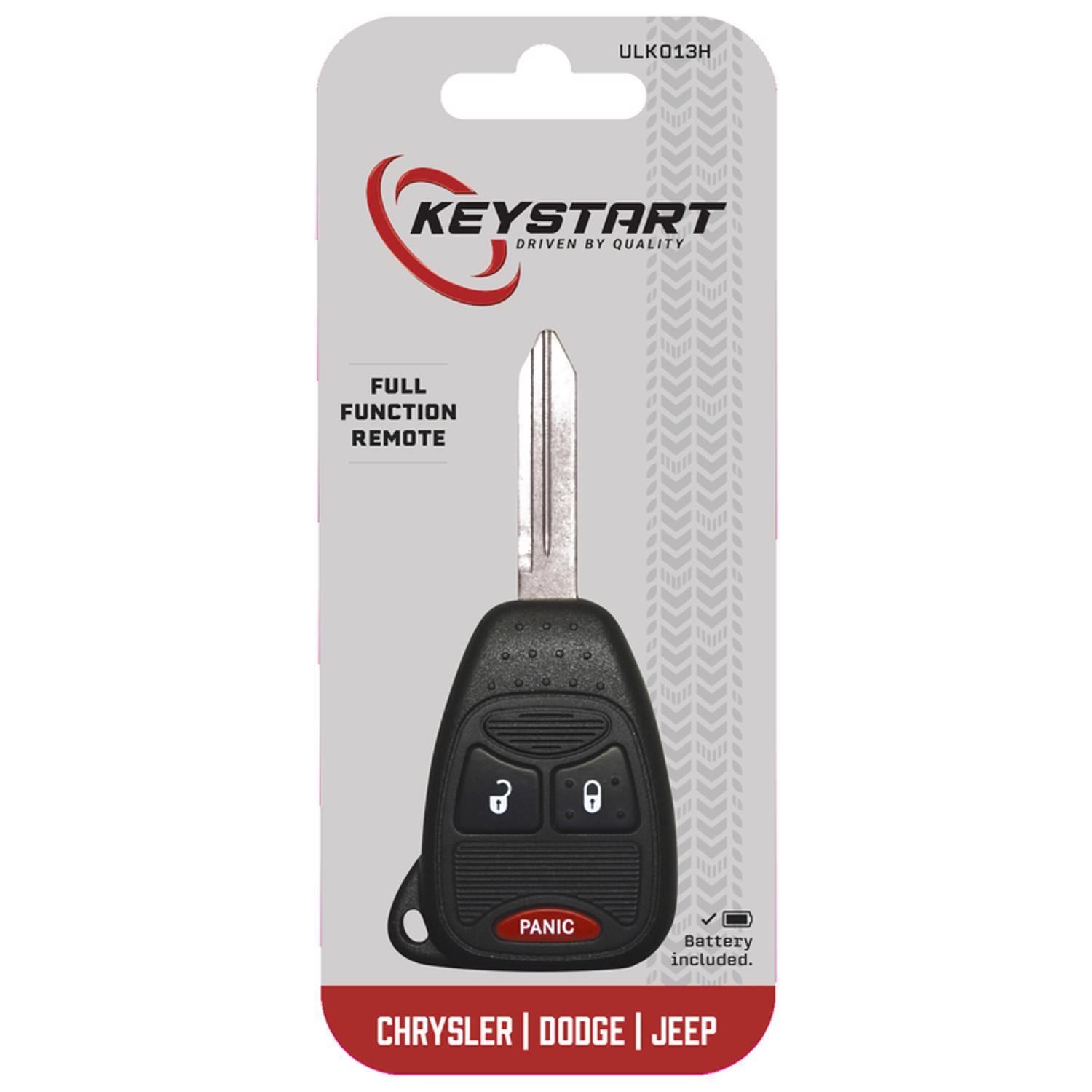 KeyStart ULK013 Advanced Security Automotive Remote HD Key For Jeep