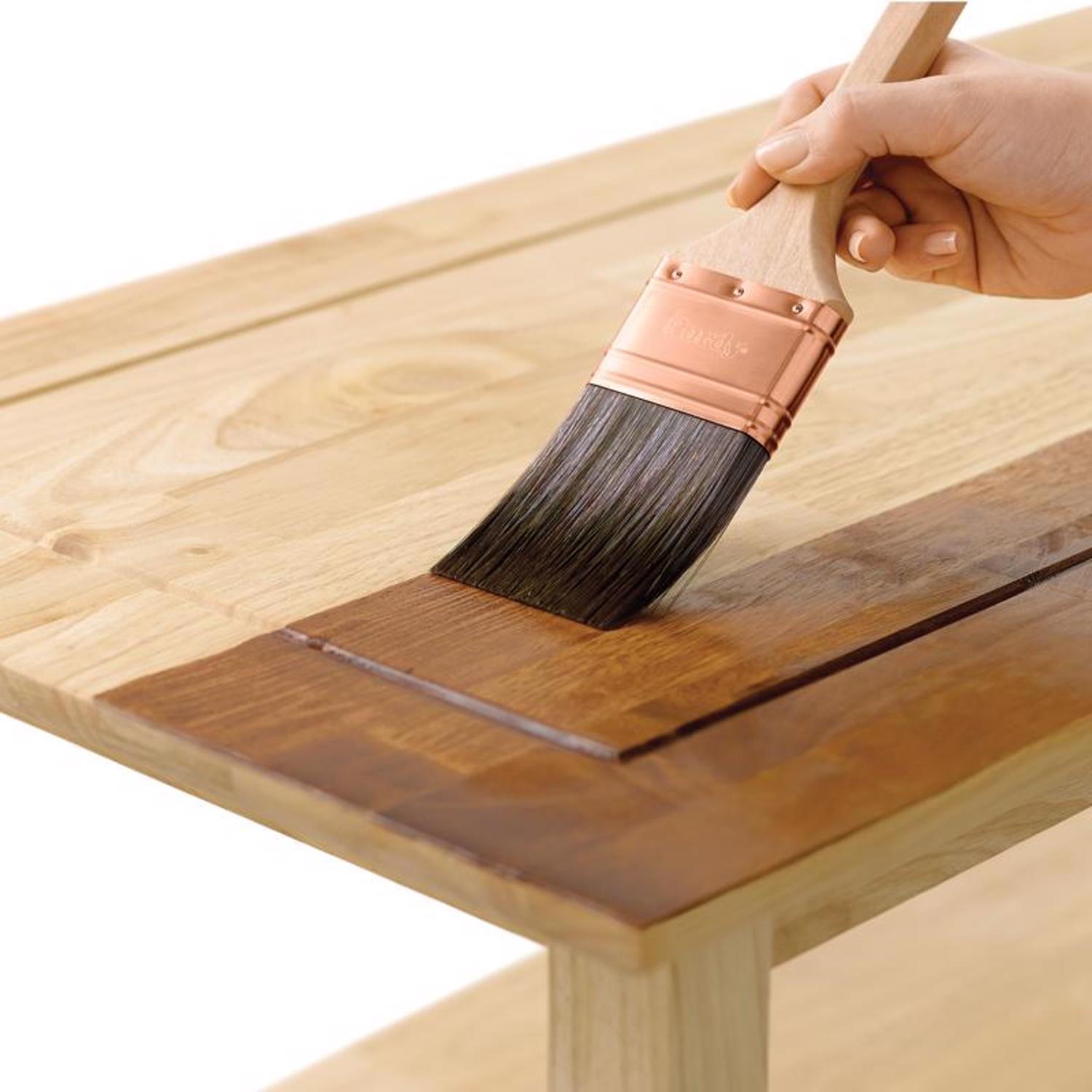 Minwax Wood Finish Semi-Transparent English Chestnut Oil-Based Penetrating Wood Stain 1/2 pt