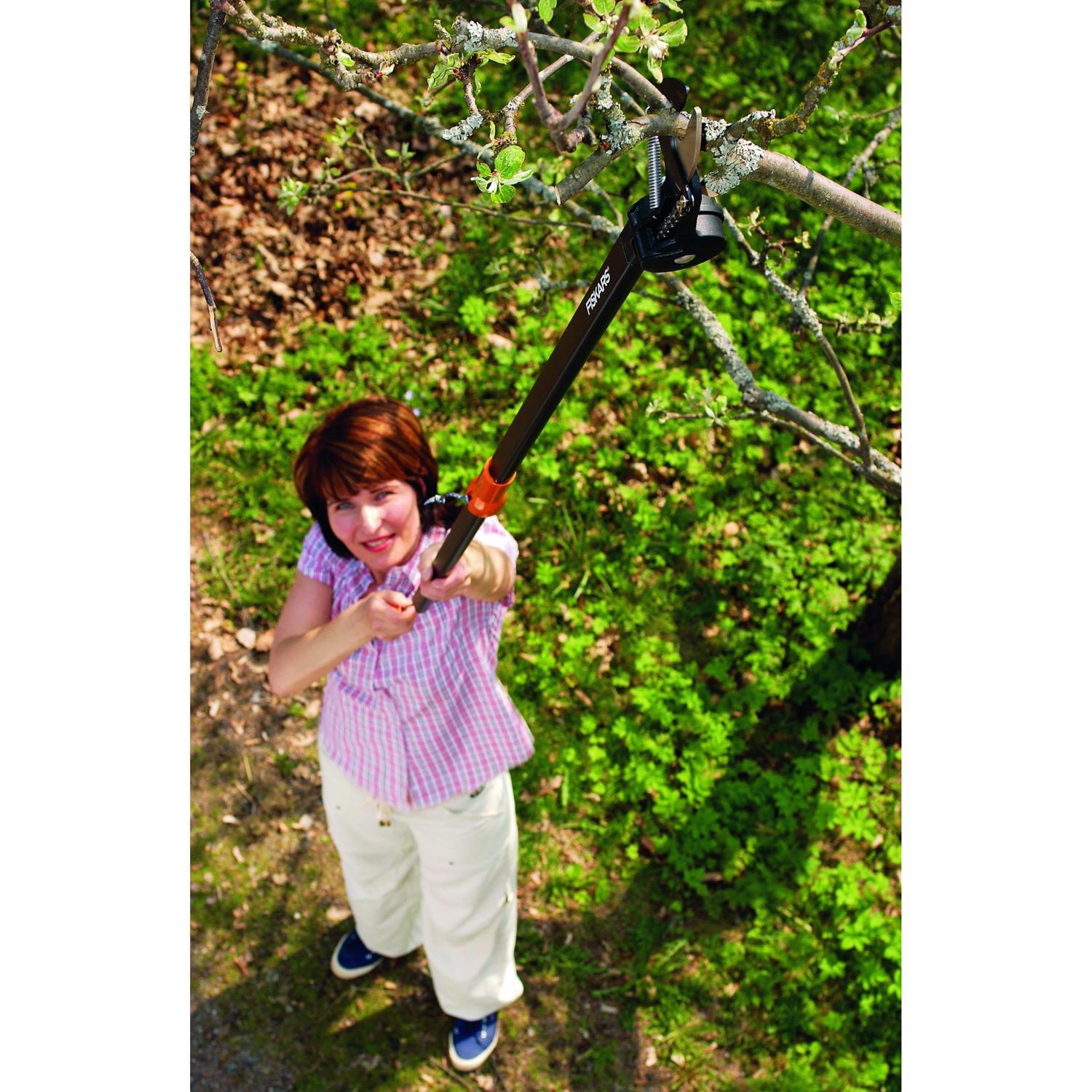 Fiskars Pruning Stik 50 in. Steel Bypass Tree Pruner