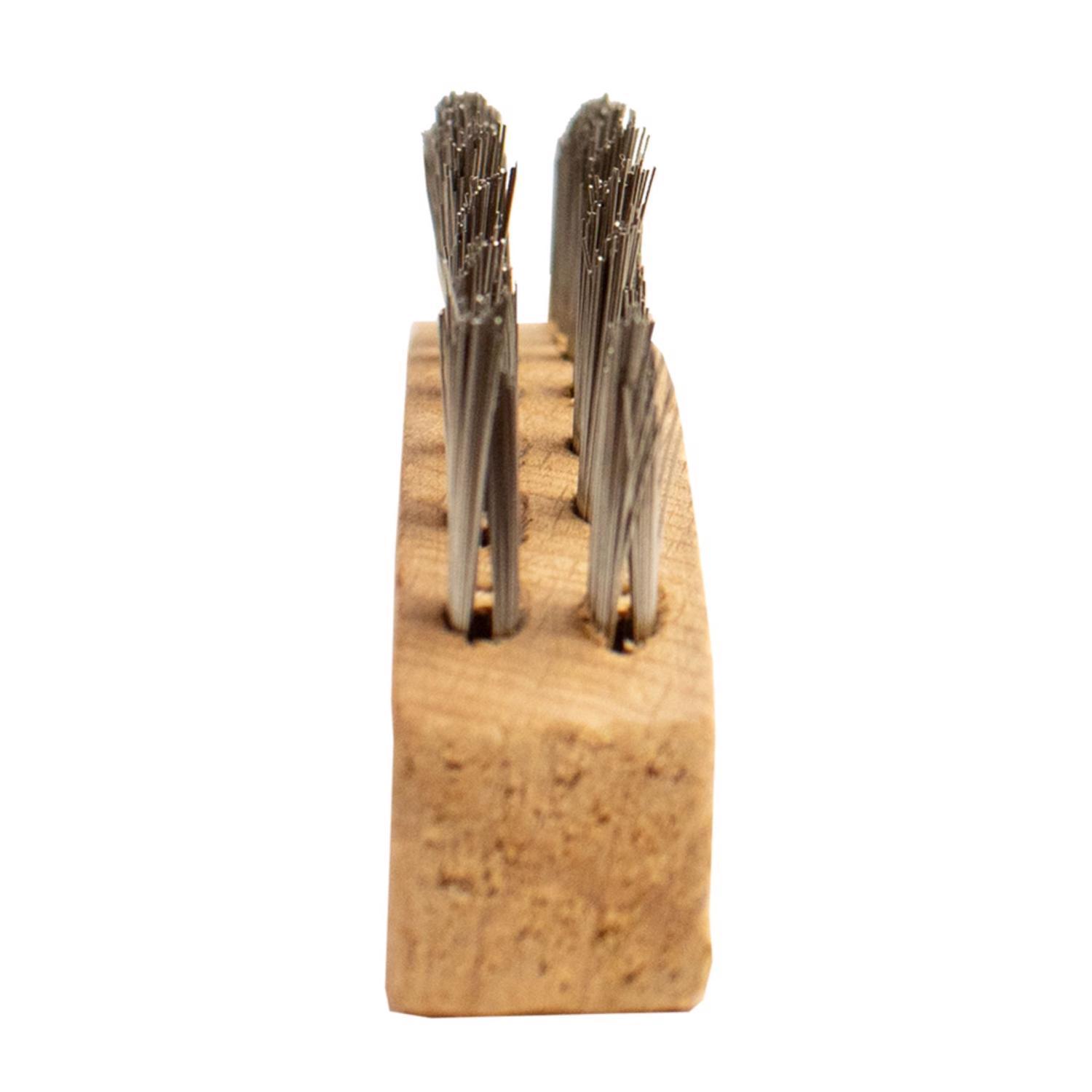 Forney 8-5/8 in. L X.15 in. W Scratch Brush Stainless Steel 1 pc