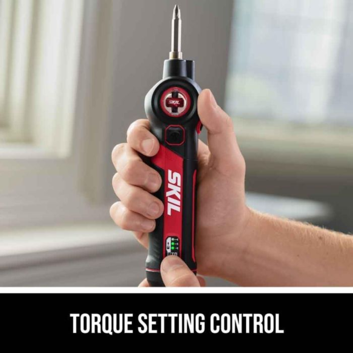 Skil Screwdriver 4V Cordless Rechargeable 28 Pieces  Bit Set