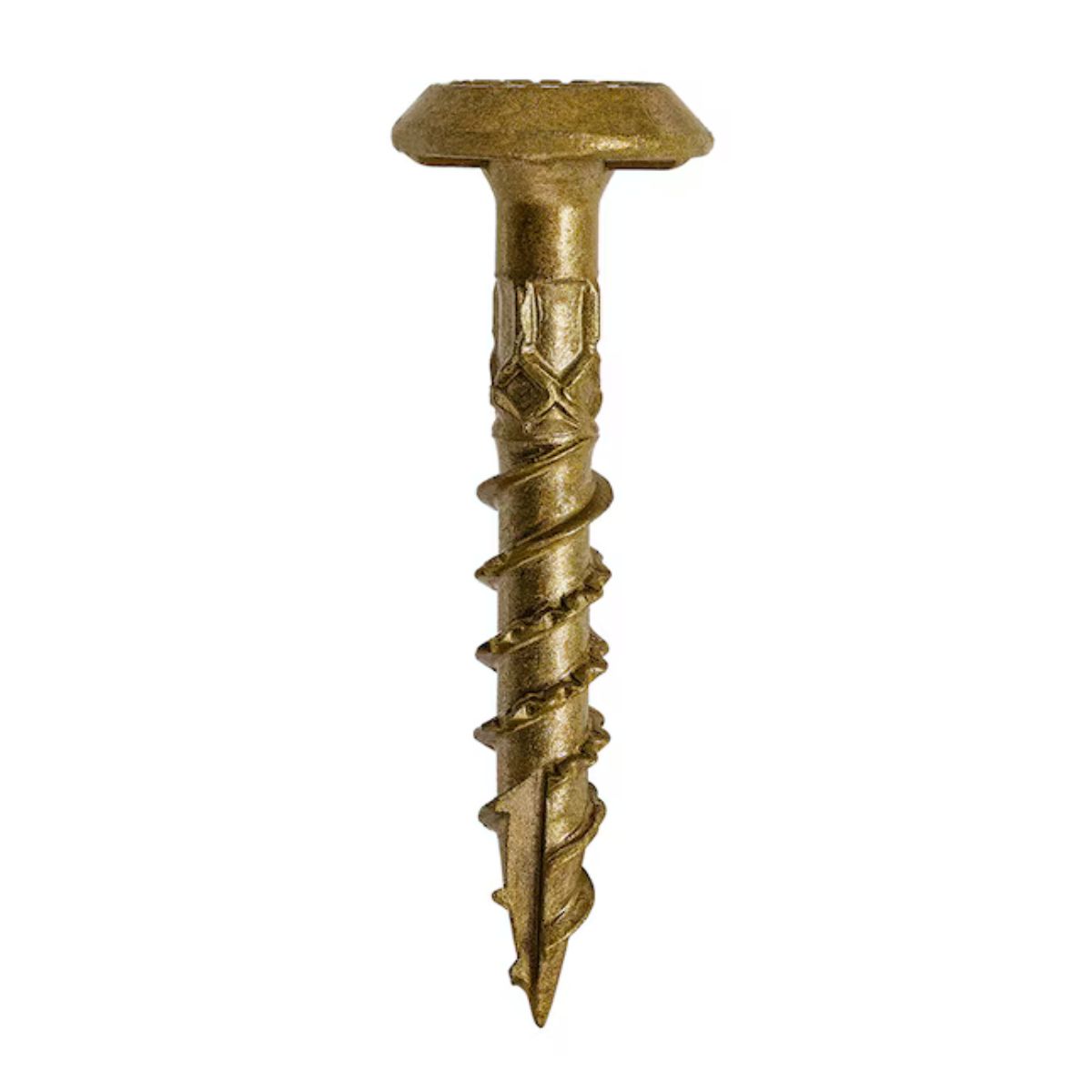 Power Pro 1/4-in x 2-in Epoxy Exterior Structural wood screws 100 Pieces