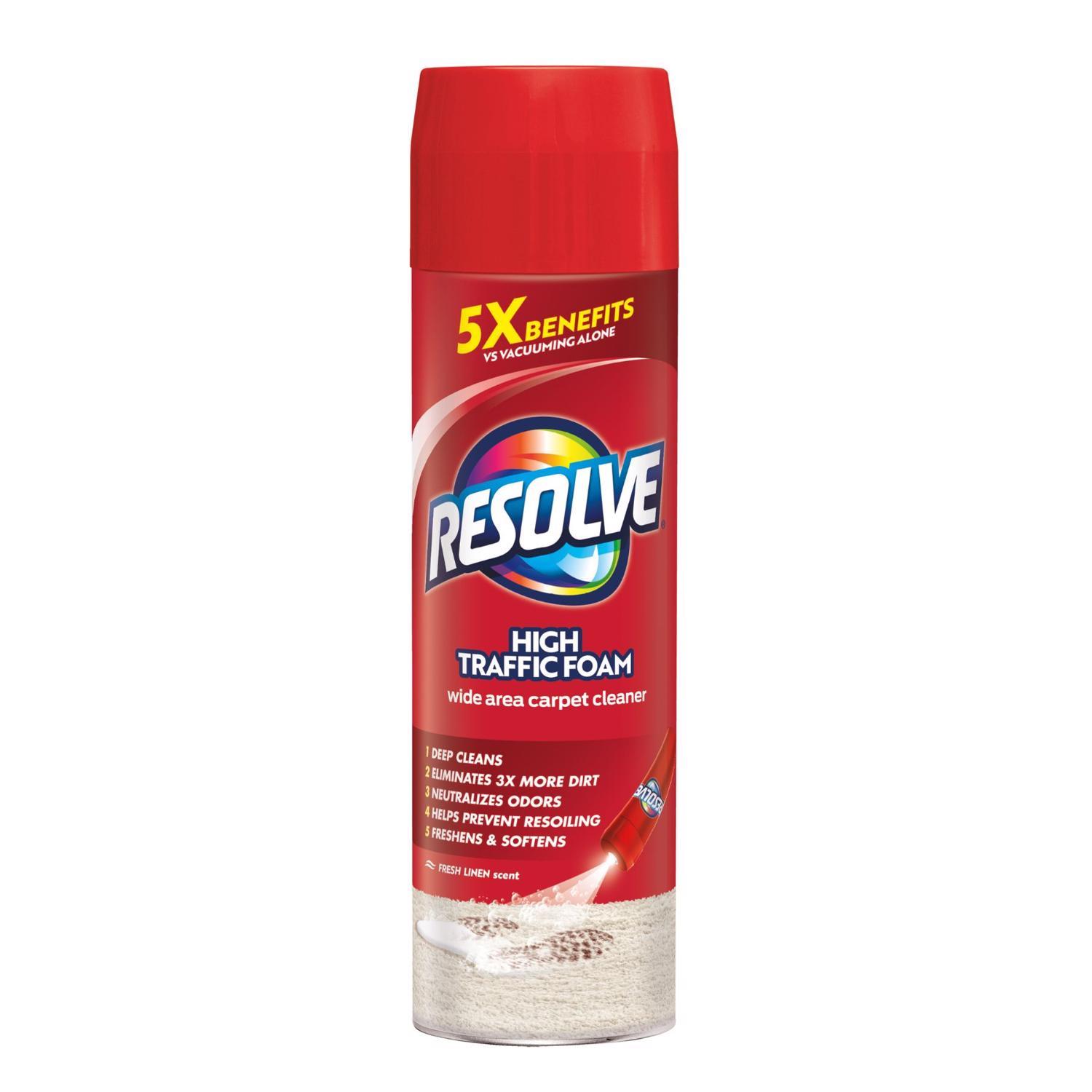 Resolve FOAM RESOLVE Carpet Cleaner 22 oz Foam