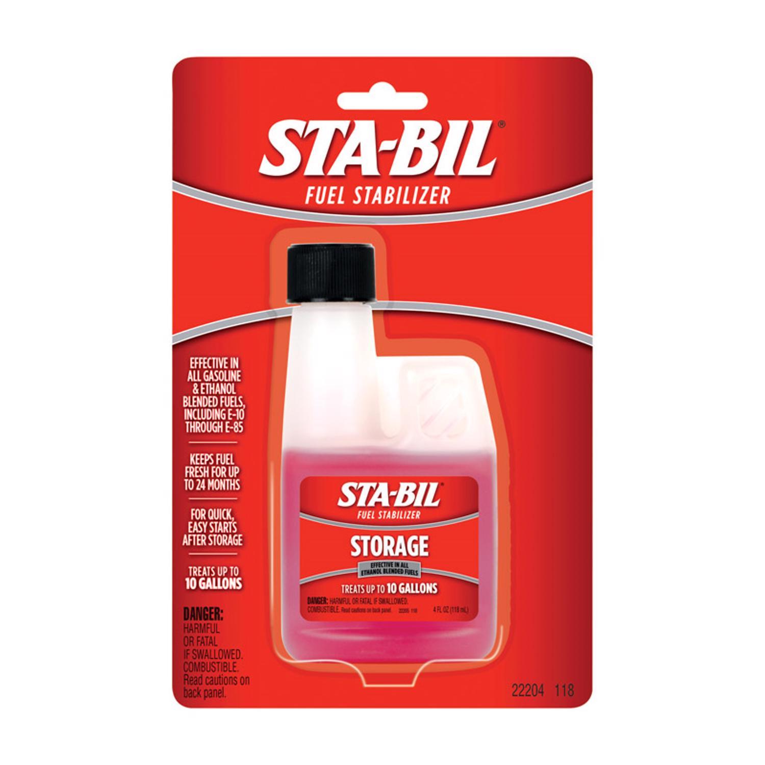 STA-BIL Storage Ethanol/Gasoline Fuel Stabilizer 4 oz