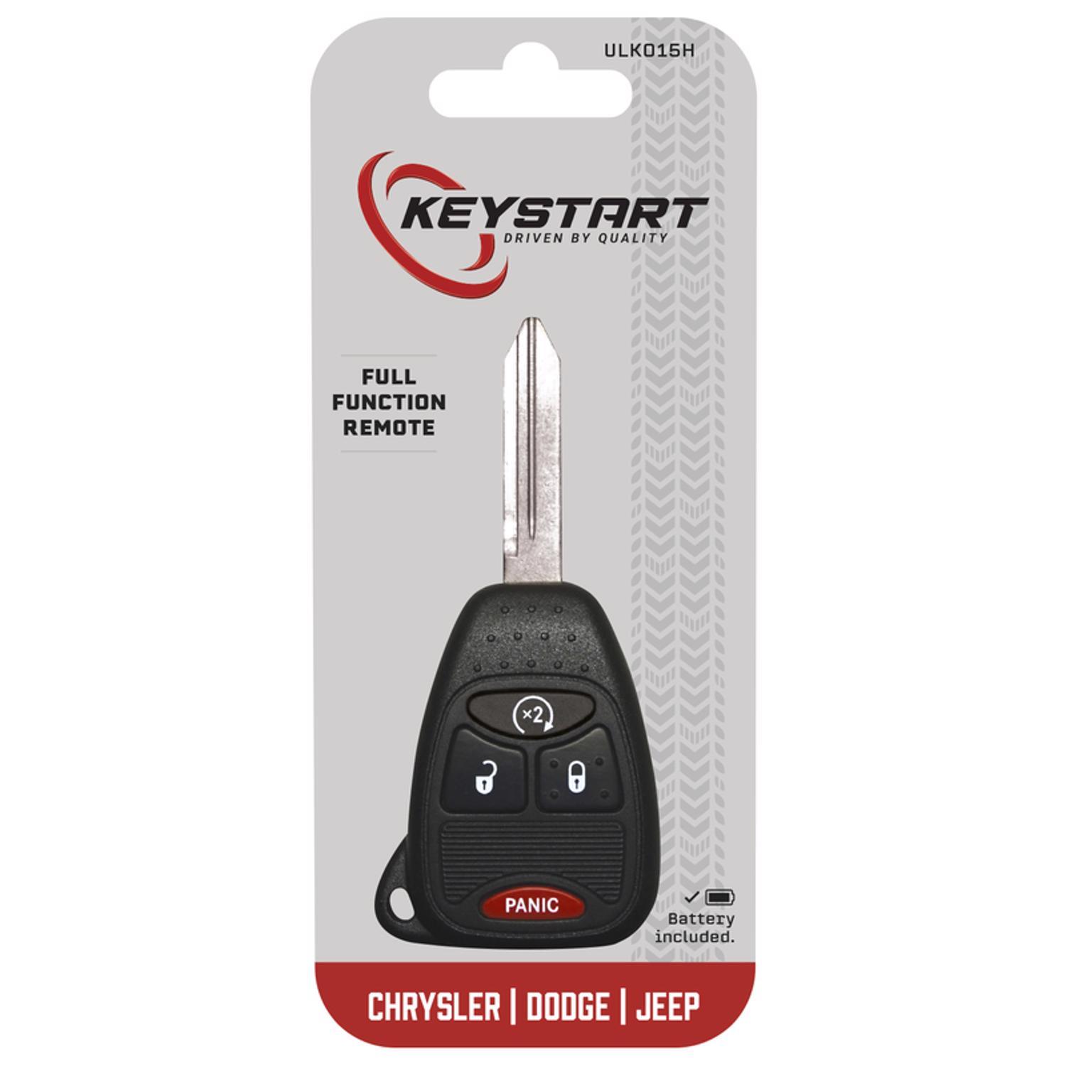 KeyStart ULK015 Advanced Security Automotive Remote HD Key For Jeep