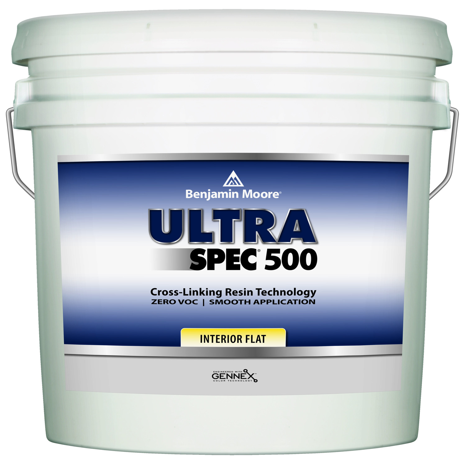 Benjamin Moore Ultra Spec 500 Flat Base 3 Paint Quart Interior 5 Gallon