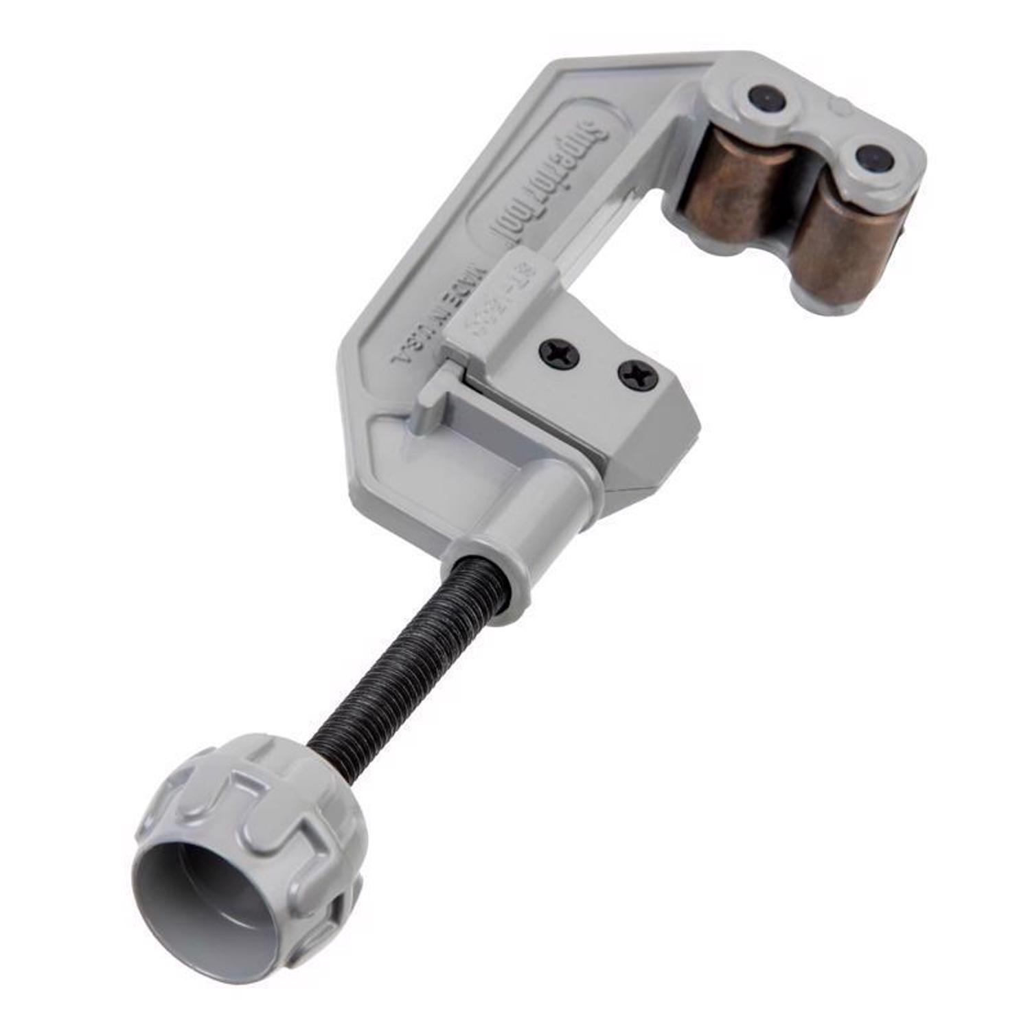 Superior Tool 1-5/8 in. Tube Cutter Black/Gray 1 pk