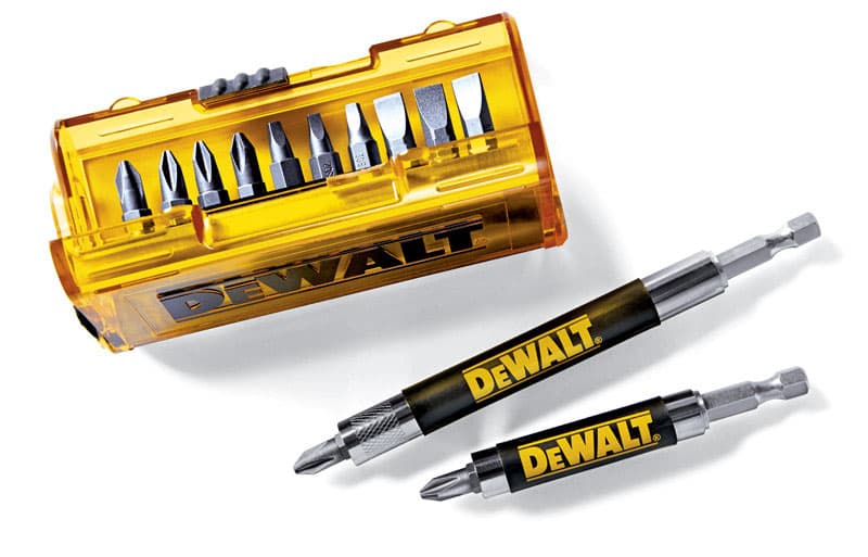 DEWALT Assorted Drive Guide Bit Set Heat-Treated Steel 14 pc