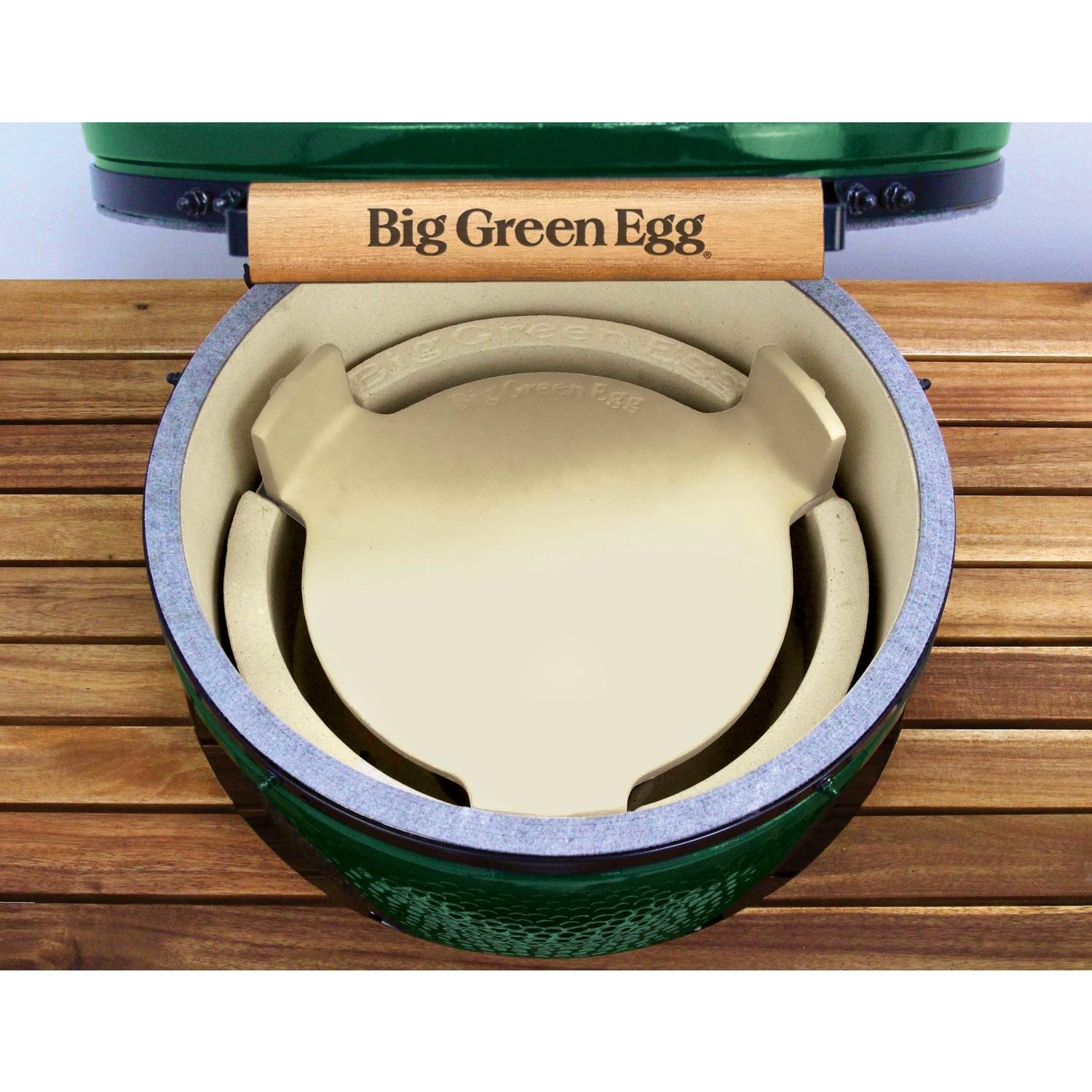 Big Green Egg Ceramic Heat Deflector For Big Green Egg convEGGtor for Minimax Egg