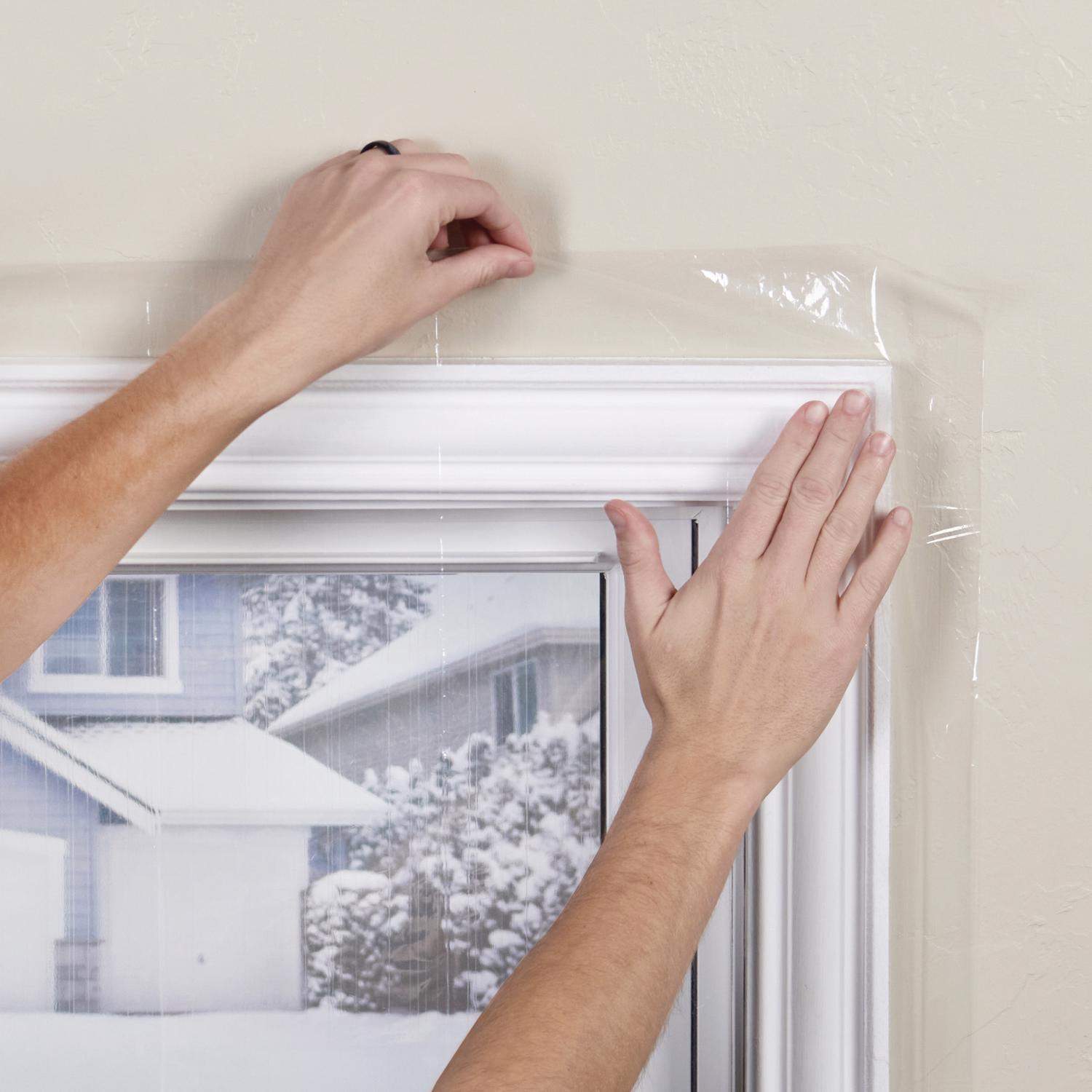 M-D Building Products Polar Block Indoor Window Shrink Film 62 in. L X 210 in. W 1 sheet