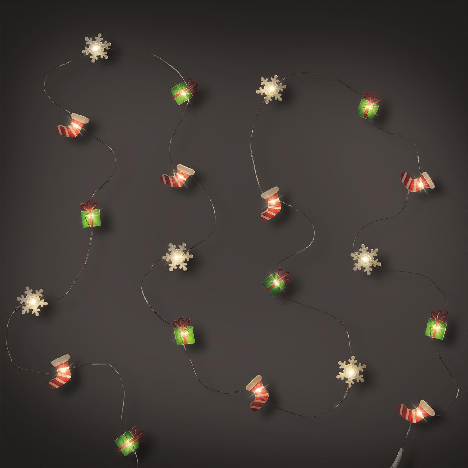 Celebrations LED Micro Dot/Fairy Clear/Warm White 20 ct Novelty Christmas Lights 6.2 ft.