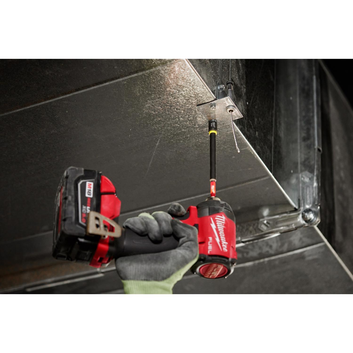 Milwaukee Shockwave 3/8 in. X 1-7/8 in. L Steel Nut Driver 1 pc