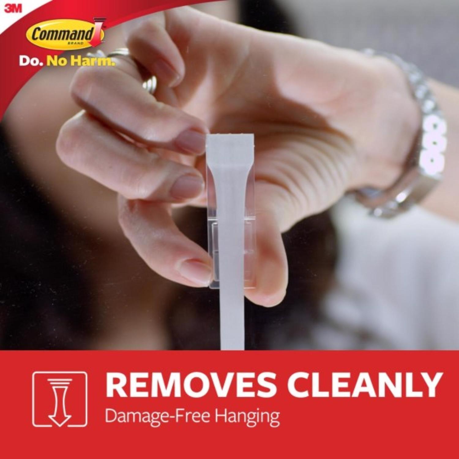3M Command Large Plastic Designer Hooks 4.125 in. L 4 pk