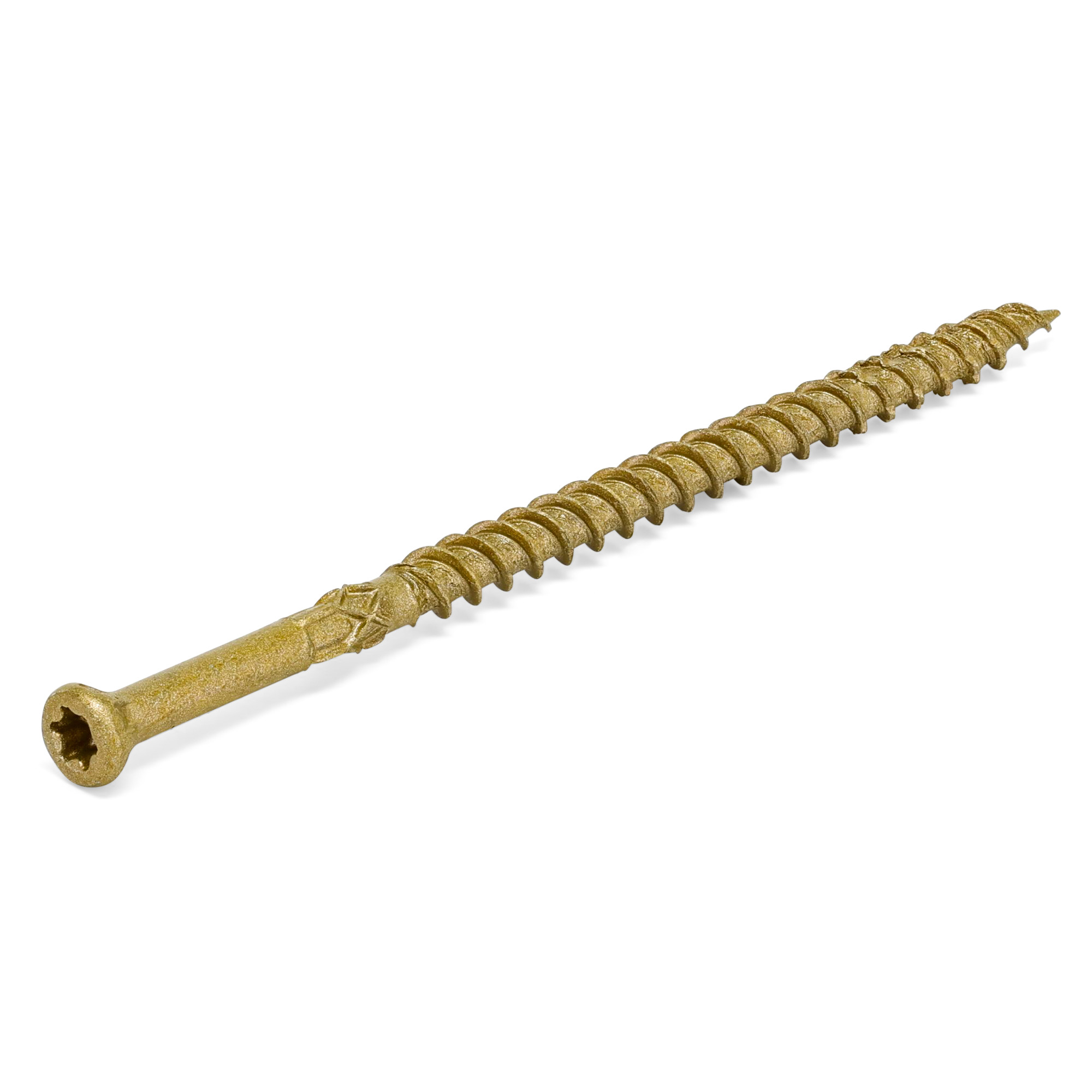 Power Pro Premium Bronze Exterior Trim Screws (#8 x 3 in.) - 494 pc