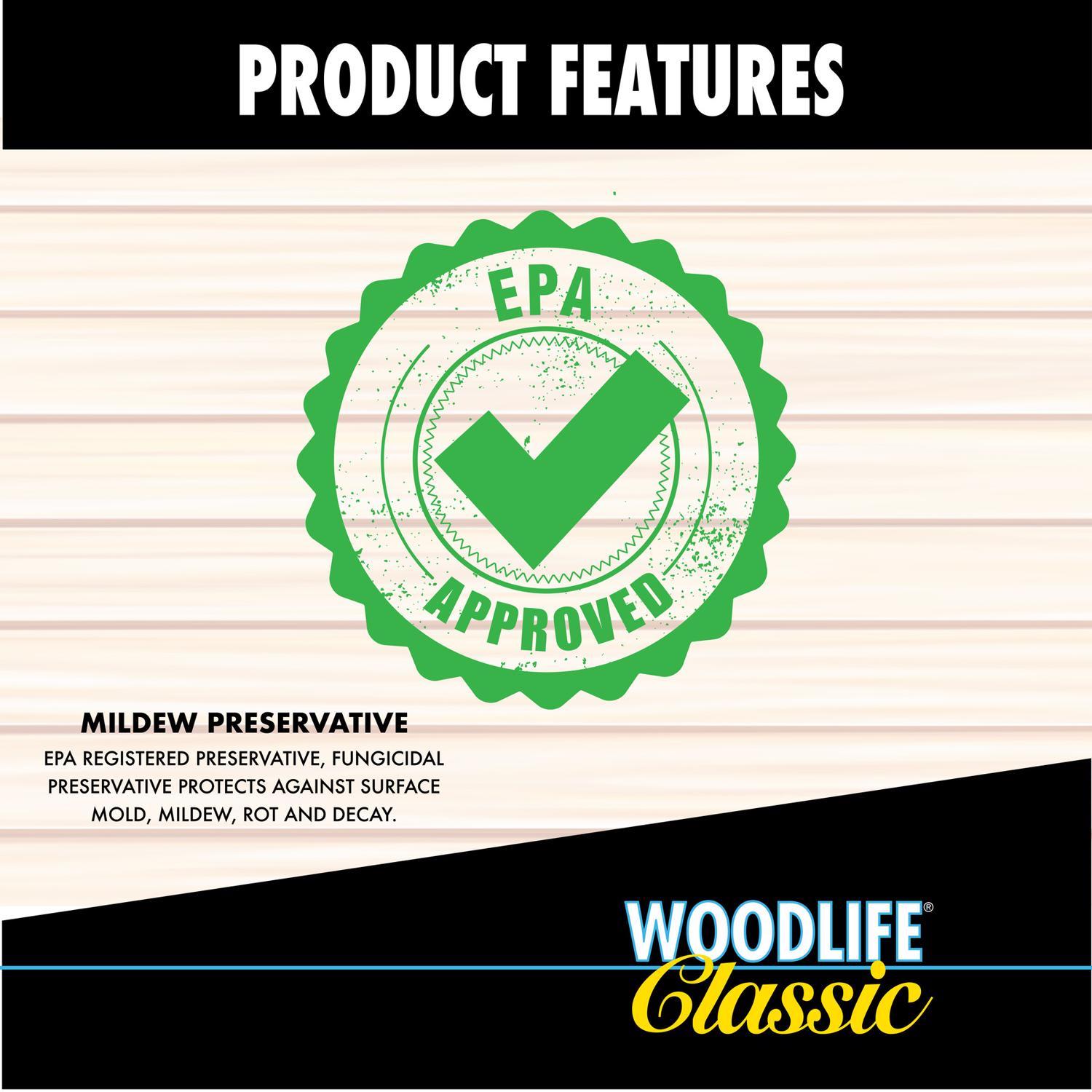 Wolman Woodlife Clear Fully-Transparent Water-Based Wood Preservative 1 gal